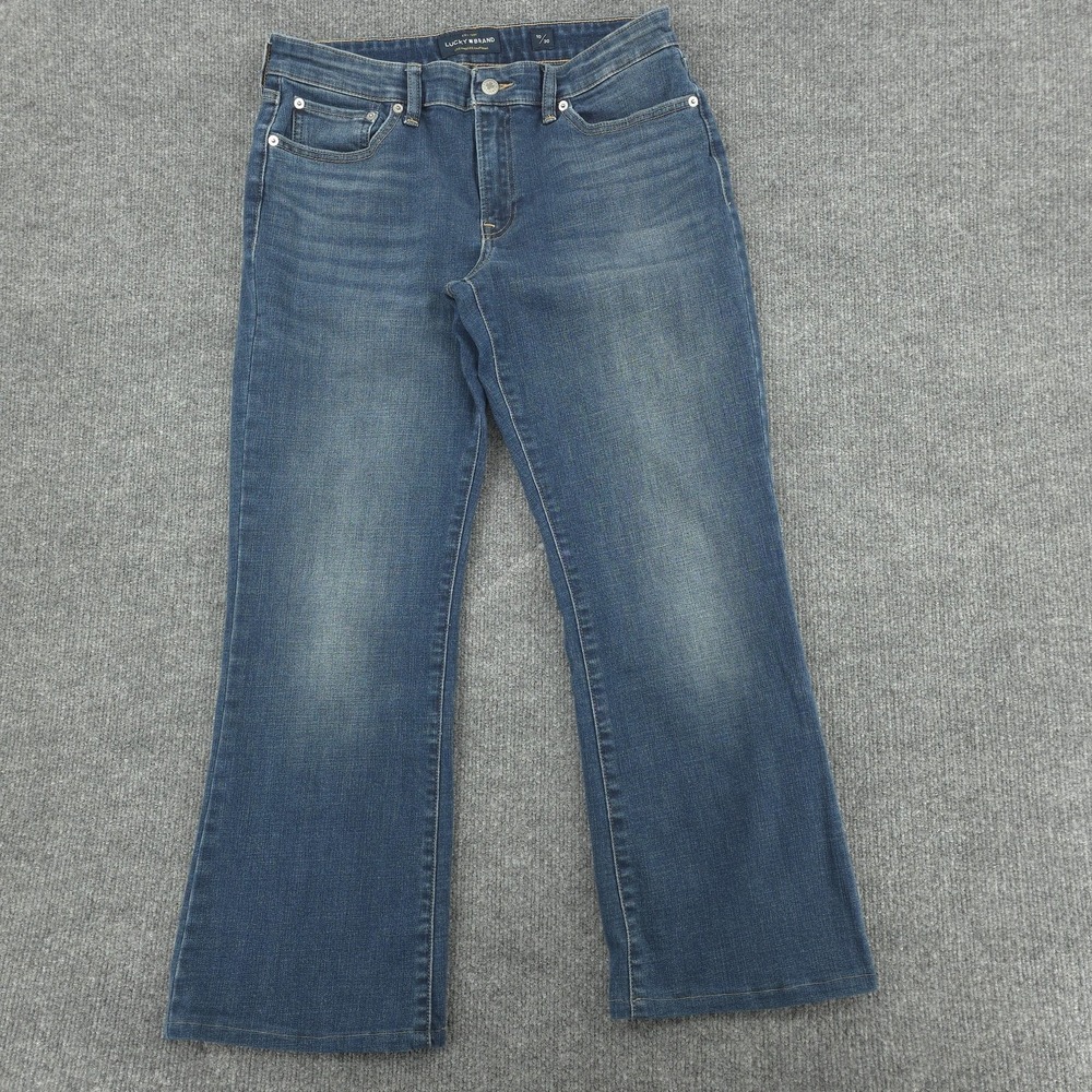 Lucky Brand‎ Sweet Boot Jeans Womens 10/30 Blue Mid Rise Bootcut Stretch Denim